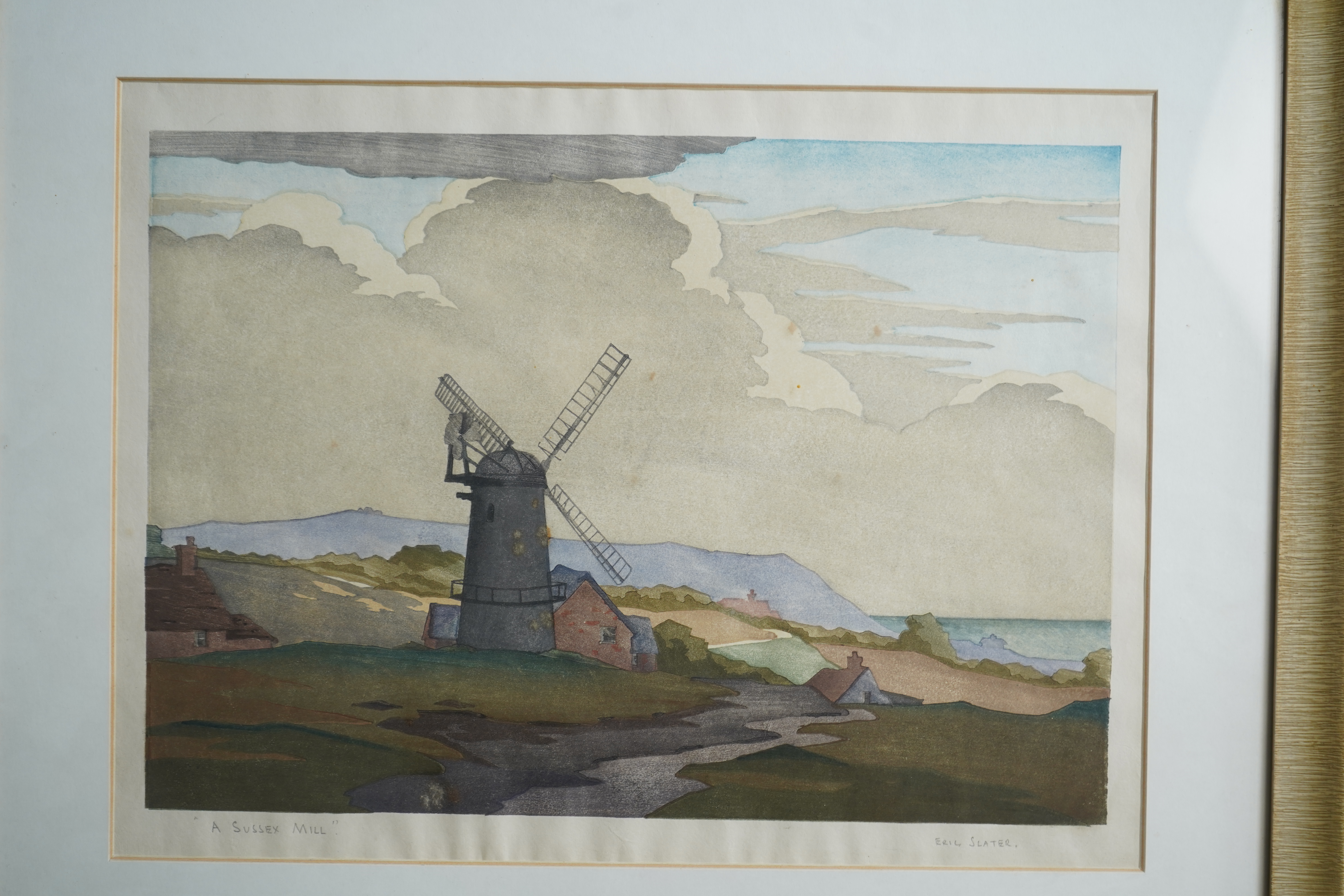 Eric Slater, 1896-1963, 'A Sussex Mill'
